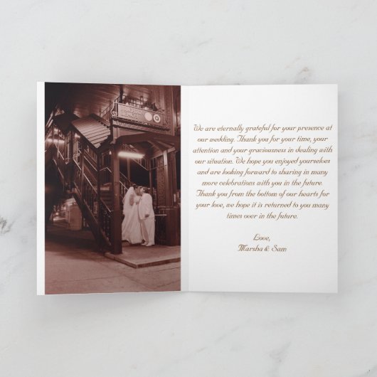 Carte de Merci (Intérieur)