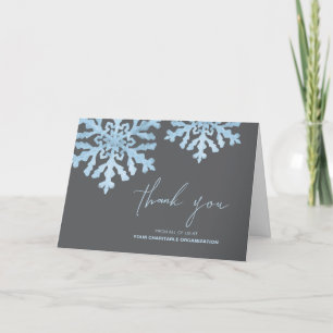 Carte de Merci de bienfaisance professionnelle pli