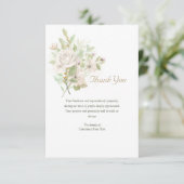 Carte de Merci floral de Whisper (Debout devant)