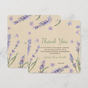 Carte de Merci Floral Lavender Greenery