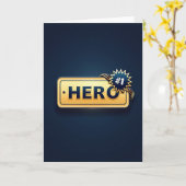 Carte de Mère Héros Numéro Un (Fleur jaune)