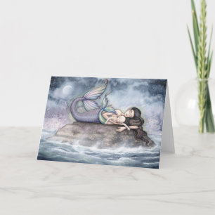 Carte de Mermaid Mother et Baby par Molly Harrison