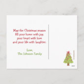 Carte de Merry Christmouse (Dos)