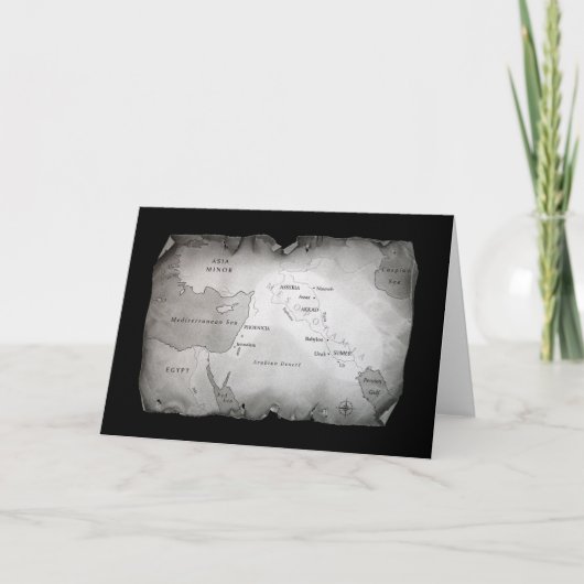 CARTE DE MESOPOTAMIA Carte de voeux (Devant)