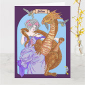 carte de message (Fleur jaune)