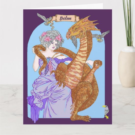 carte de message (Devant)