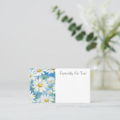 Carte de message Bouquet Bouquet Bouquet Fleur Fai (Debout devant)