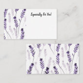 Carte de message Bouquet de magasin de fleurs de l (Devant / Derrière)