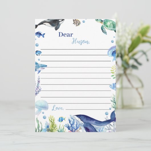 Carte de message Capsule Heure d'Anniversaire des  (Debout devant)