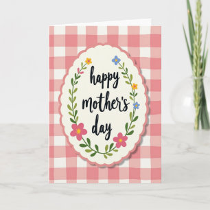 Carte de Message d'Affection Familiale