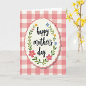 Carte de Message d'Affection Familiale (Fleur jaune)