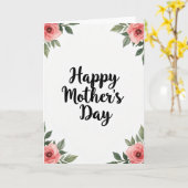 Carte de Message d'Affection Florale (Fleur jaune)