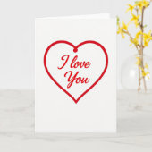 Carte de Message de Amour Sincère (Fleur jaune)