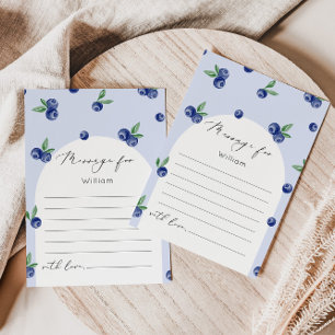 Carte de message de capsule de première fois de ba