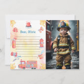 Carte de message de capsule temporelle de camion d (Devant)