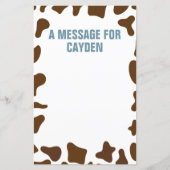 Carte de message de capsule temporelle pour le pre (Devant)