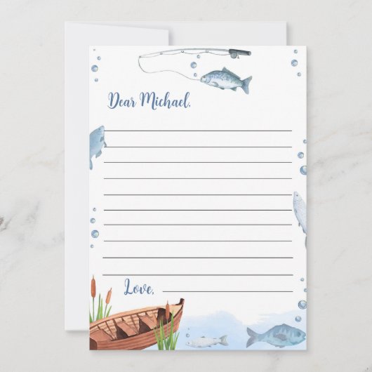 Carte de message de note de la capsule de temps de (Devant)