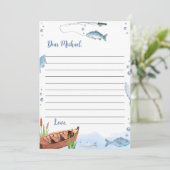 Carte de message de note de la capsule de temps de (Debout devant)