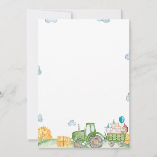 Carte de message de note de la capsule de temps de (Dos)