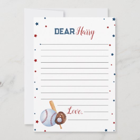 Carte de message de note de la capsule de temps de (Devant)