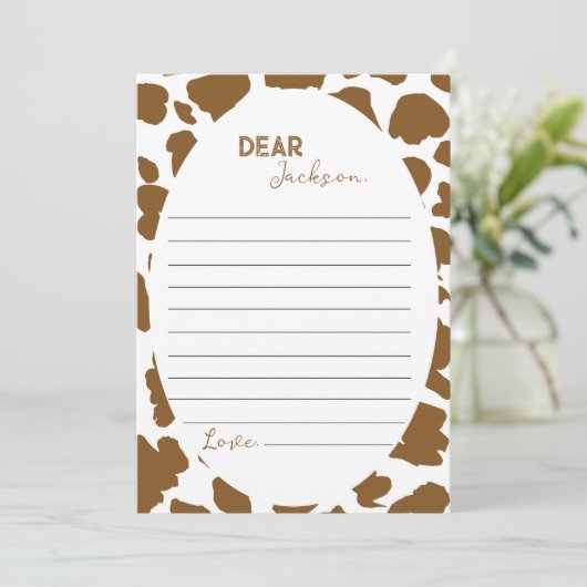 Carte de message de note de la capsule de temps de (Debout devant)