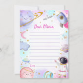 Carte de message de note de la capsule de temps ex (Devant)