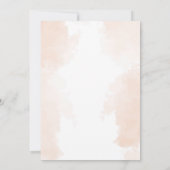 Carte de message de note de la capsule Fall Toile  (Dos)