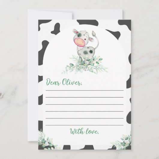 Carte de message de note de la Capsule pour l'heur (Devant)