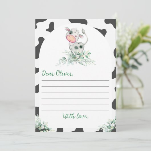 Carte de message de note de la Capsule pour l'heur (Debout devant)