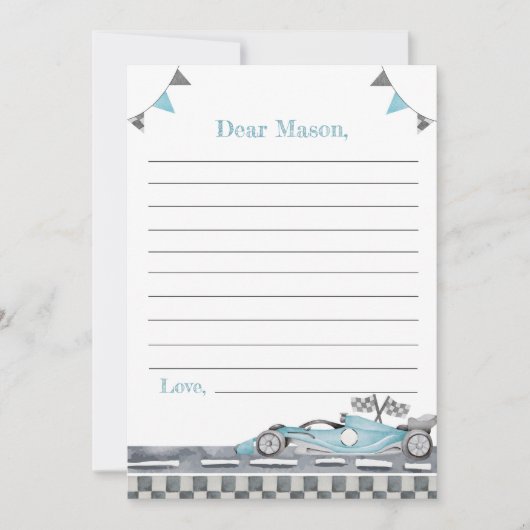 Carte de message de note de note de la partie de c (Devant)