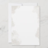 Carte de message de note de temps de Noël Reindeer (Dos)