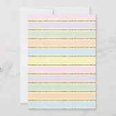 Carte de message de roses de rose de capsule de (Dos)