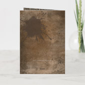 Carte de message Motocross Dirt Vélo pour papa (Dos)