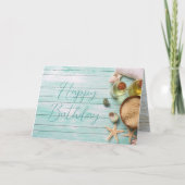 Carte de message personnalisée pour le Spa de plag (Devant)