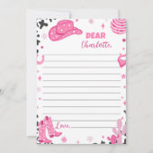 Carte de message pour la capsule de l'heure d'anni (Devant)