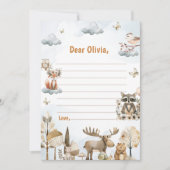 Carte de message pour la note d'heure d'anniversai (Devant)