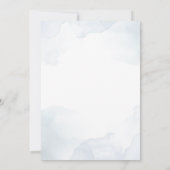 Carte de message pour la note d'heure d'anniversai (Dos)