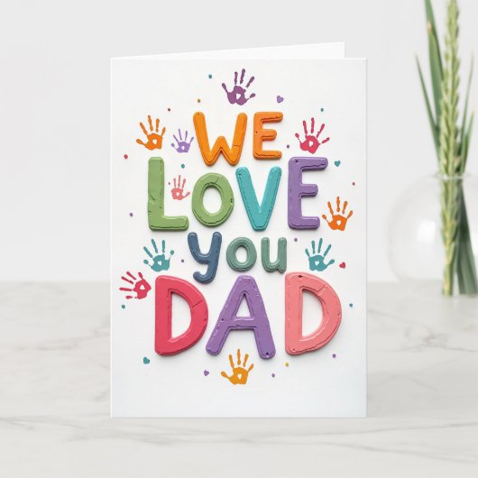 Carte de message pour Papas Sculptés (Devant)