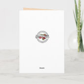 Carte de messe catholique de sympathie (Dos)