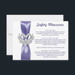 Carte de mesures de sécurité pour les cygnes en ar<br><div class="desc">Fournissez à vos invités tous vos protocoles de santé et de sécurité mariages avec cette carte d'enceinte COVID-19 pour les consignes de sécurité afin de communiquer toutes les informations de sécurité pour vos invités. Aidez vos invités vulnérables à venir à votre mariage en toute sécurité et confort avec cette indication...</div>
