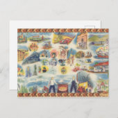 Carte de Mexico et de l'environnement (Devant / Derrière)