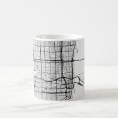 Carte de Miami, Floride | Café Mug (Centre)