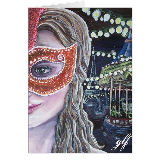 carte de minuit de carnaval (Devant)