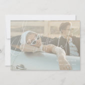 Carte de mise à jour minimale "Save the date" (Devant)