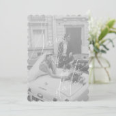 Carte de mise à jour minimale "Save the date" (Debout devant)