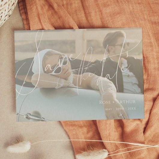 Carte de mise à jour minimale "Save the date"