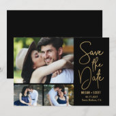 Carte de mise en couleur éditable Chic Écrire Enre (Devant / Derrière)