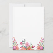 Carte de mise en garde à plat (Dos)