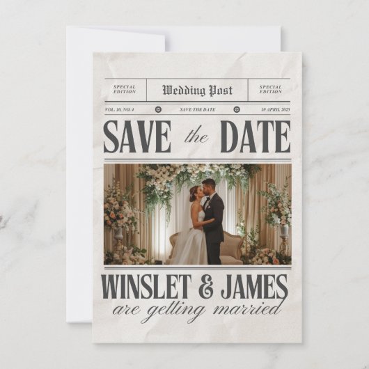 Carte de mise en garde à plat (Devant)