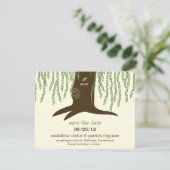 Carte de mise en garde Arbre de Saule (Debout devant)